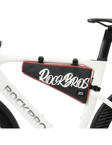 Torba trójkątna rockbros g008 flash journey – xl, czerwona