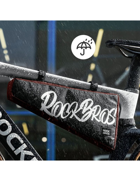 Torba trójkątna rockbros g008 flash journey – xl, czerwona