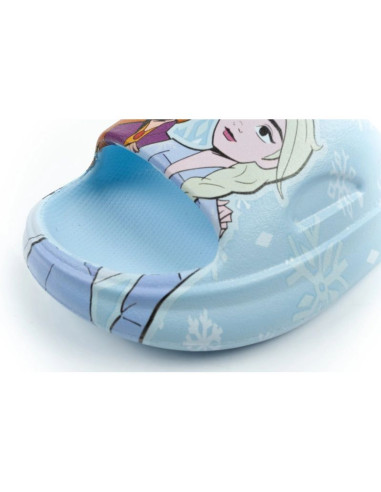 Leomil buty klapki dla dziewczynki frozen kraina lodu lekkie bajkowe