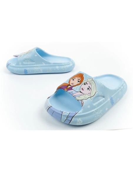 Leomil buty klapki dla dziewczynki frozen kraina lodu lekkie bajkowe