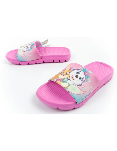 Leomil buty klapki dla dziewczynki psi patrol bajkowe skye everest