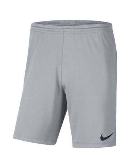 Spodenki dla dzieci nike dry park iii nb k szare bv6865 012