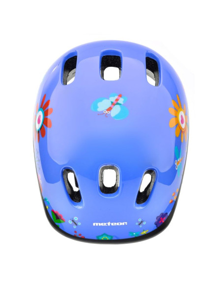 Kask rowerowy dziecięcy meteor ks06 garden