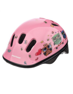 Kask rowerowy dziecięcy meteor ks06 little owl