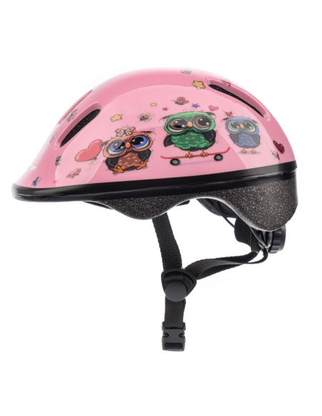 Kask rowerowy dziecięcy meteor ks06 little owl