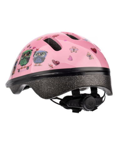 Kask rowerowy dziecięcy meteor ks06 little owl