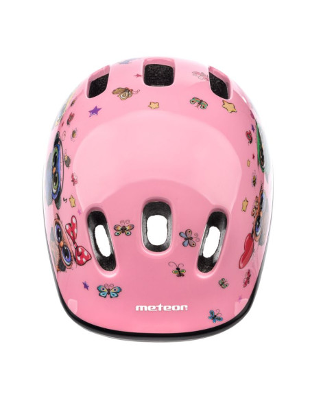 Kask rowerowy dziecięcy meteor ks06 little owl