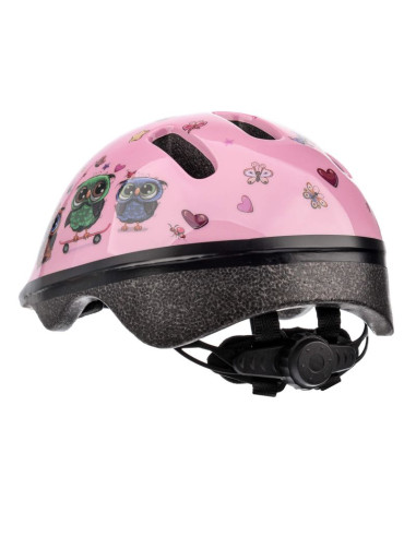 Kask rowerowy dziecięcy meteor ks06 little owl