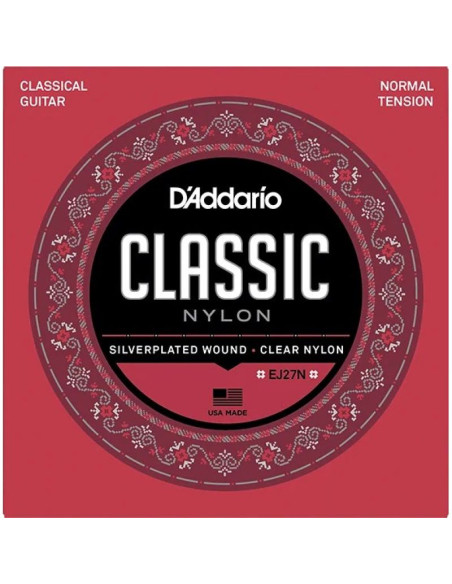 Daddario ej27n - struny do gitary klasycznej
