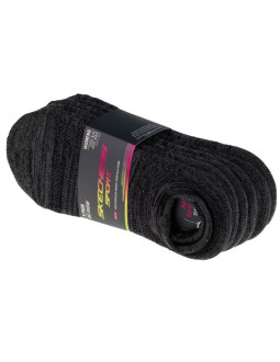 Skechers 6pk womens 1/2 terry socks s113157-gry szare 36-40