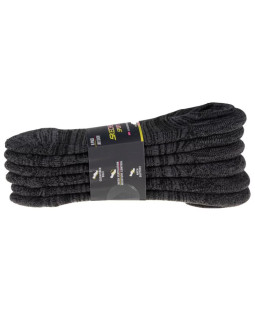 Skechers 6pk womens 1/2 terry socks s113157-gry szare 36-40 2