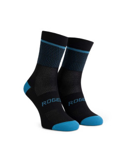 Rogelli skarpetki hero ii czarno-niebieskie 40-43