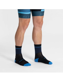 Rogelli skarpetki hero ii czarno-niebieskie 40-43 2