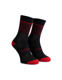 Rogelli skarpetki hero ii czarno-czerwone 44-47 2