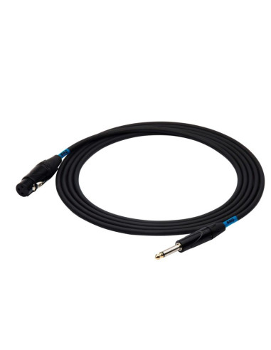 Ssq xzjm1 - kabel jack mono - xlr żeński 1 metrowy