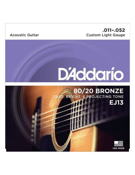 Daddario ej13 - struny do gitary akustycznej
