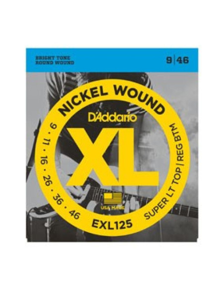 Daddario exl125 - struny do gitary elektrycznej