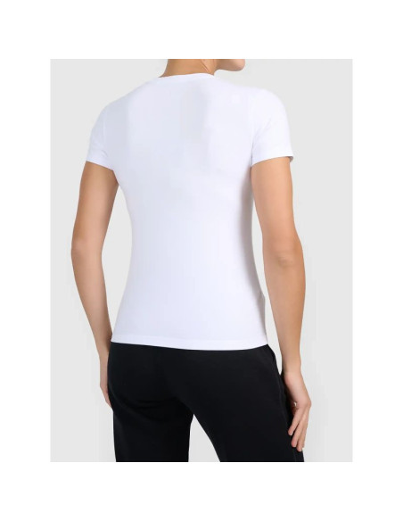 T-shirt slim z kolekcji basic damski 4f 4fwmm00ttshf3306-10s