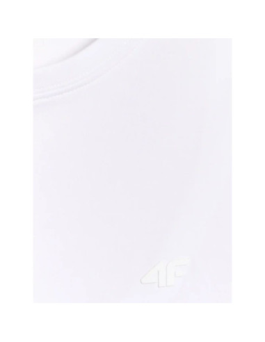 T-shirt slim z kolekcji basic damski 4f 4fwmm00ttshf3306-10s