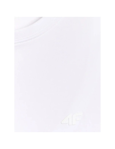 T-shirt slim z kolekcji basic damski 4f 4fwmm00ttshf3306-10s