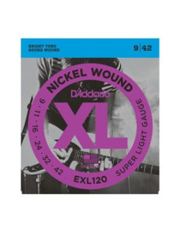 Daddario exl120 - struny do gitary elektrycznej