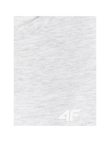 T-shirt slim z kolekcji basic damski 4f 4fwmm00ttshf3306-27m