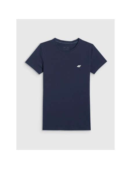 T-shirt slim z kolekcji basic damski 4f 4fwmm00ttshf3306-31s