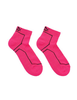 Skarpety puma unisex performance quarter train 2-pack neon pink 171013001-818