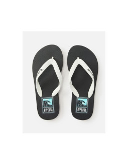 Japonki rip curl line up open toeâ - boy - czarny 2