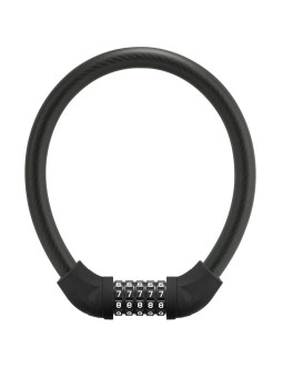 Zapięcie rowerowe rockbros rks570-rd – linka stalowa, szyfr