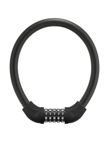 Zapięcie rowerowe rockbros rks570-rd – linka stalowa, szyfr