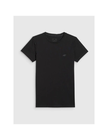 T-shirt slim z kolekcji basic damski 4f 4fwmm00ttshf3306-20s