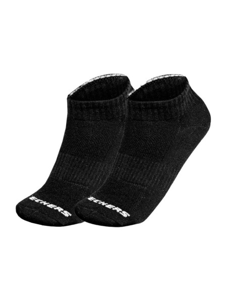 Skechers 3pk unisex terry qtr crew s111035-001 czarne 35-38