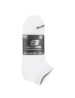 Skechers 3pk unisex terry qtr crew s111035-107 białe 43-46 2