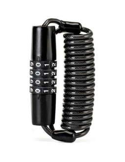 Zapięcie rowerowe rockbros t609 na szyfr 1,5m - czarne