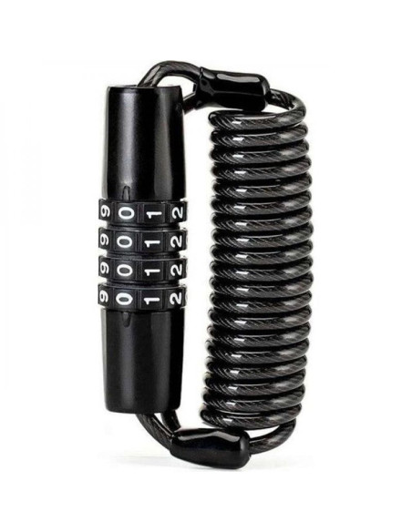 Zapięcie rowerowe rockbros t609 na szyfr 1,5m - czarne