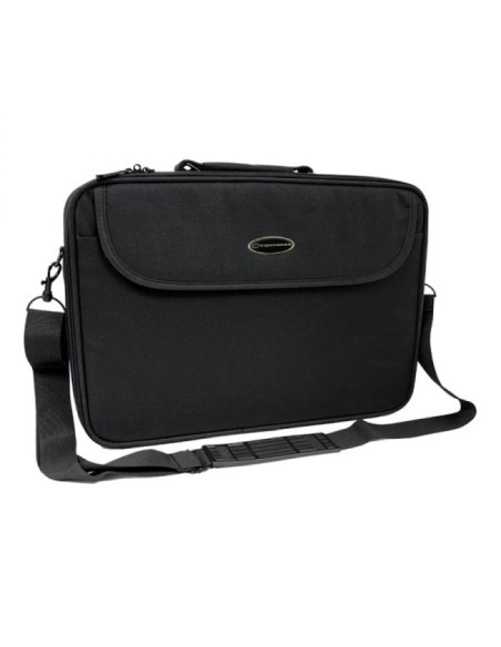 Torba na laptopa esperanza classic + et103 (17 "  kolor czarny)