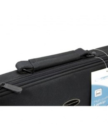 Torba na laptopa esperanza classic + et103 (17 "  kolor czarny)