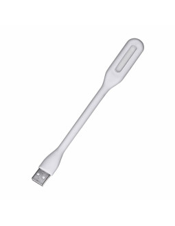 Activejet lampka do komputera czytania usb 5v biała 2