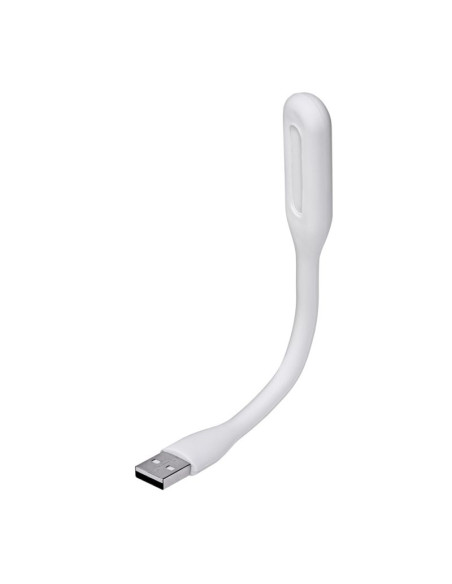 Activejet lampka do komputera czytania usb 5v biała