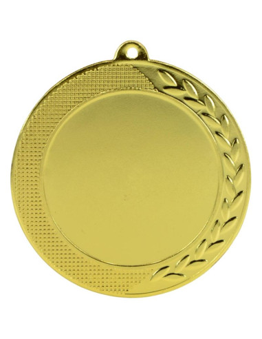 Medal złoty 70 mm miejsce na emblemat 50 mm stalowy tryumf