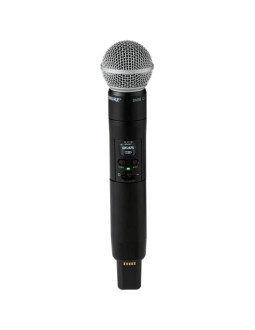 Shure slxd2+/58 -g65 - nadajnik "do ręki" z kapsułą sm58 (470-606 mhz)