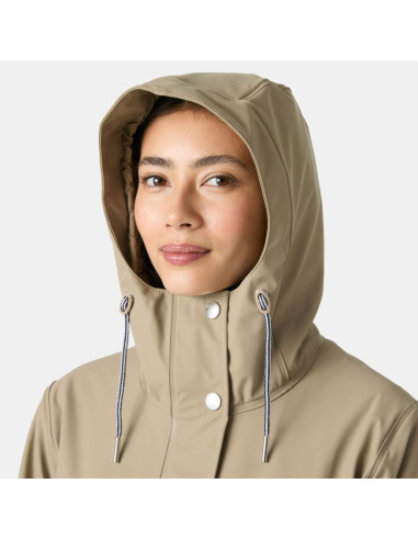 Helly hansen damski płaszcz w moss ins pu coat 54485 757