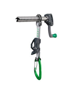 Śruba lodowa salewa quick ice screw 130 mm - green 2