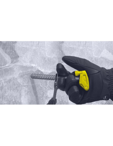 Śruba lodowa salewa quick ice screw 130 mm - green