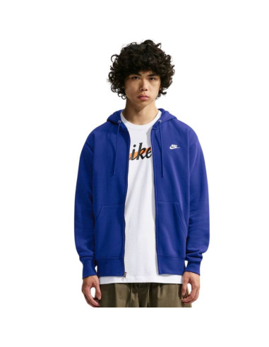 Bluza męska nike club bb fz hoodie niebieska fn3861 455 l