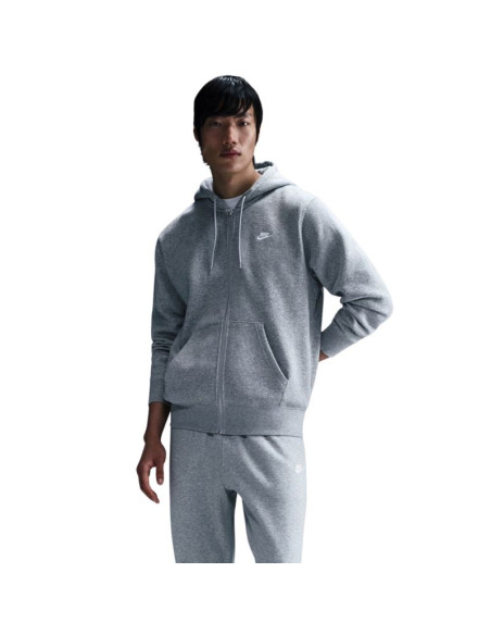 Bluza męska nike club bb fz hoodie szara fn3861 063 2xl