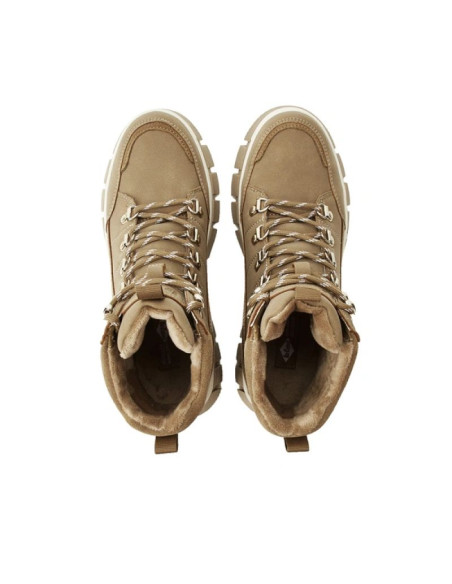 Lee cooper buty zimowe damskie brązowe botki ocieplane trzewiki