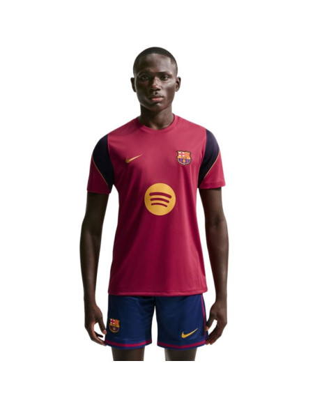 Koszulka męska nike fc barcelona strike bordowa ii2254 621 m