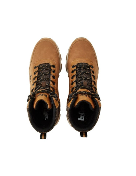 Lee cooper buty sportowe męskie zimowe trzewiki brązowe za kostkę